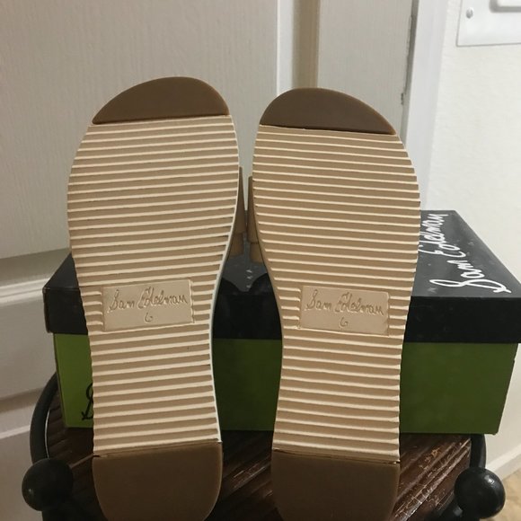 Sam Edelman - Slide Sandals Ariane, Ivory Leather - Wms size 6 - Picture 6 of 6